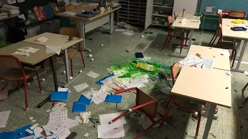 Bourbourg : trois collégiens poursuivis pour le saccage d’une école 